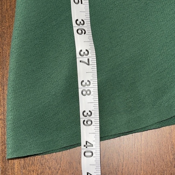 GARNET HILL PINE GREEN AUTUMNAL VISCOSE MIDI DRESS Sz. 10 - Picture 15 of 16